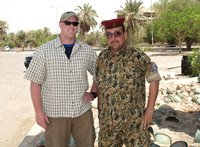 Iraqi Soldier and me.